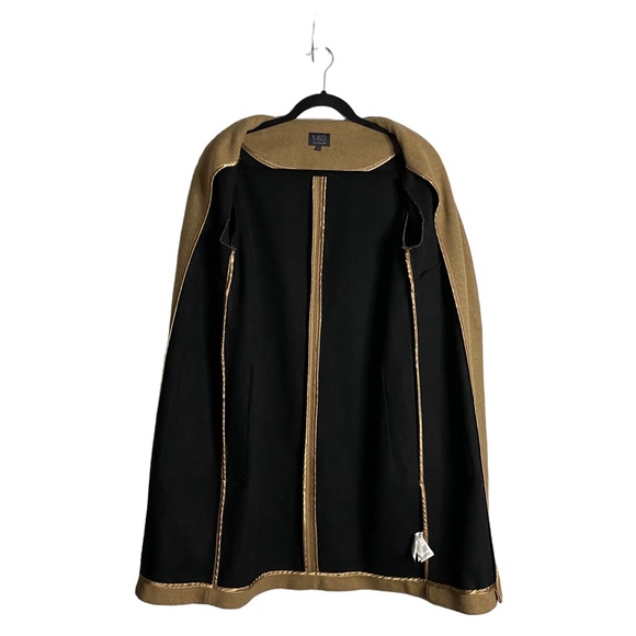 M&S Collection Women's Camel Open Front Soft Wool Knit Overcoat - Picture 9 of 10